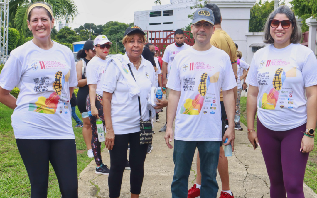 Más de 180 personas participan en Caminata y Feria de Salud SPOG 2023: Derechos Sexuales y Reproductivos